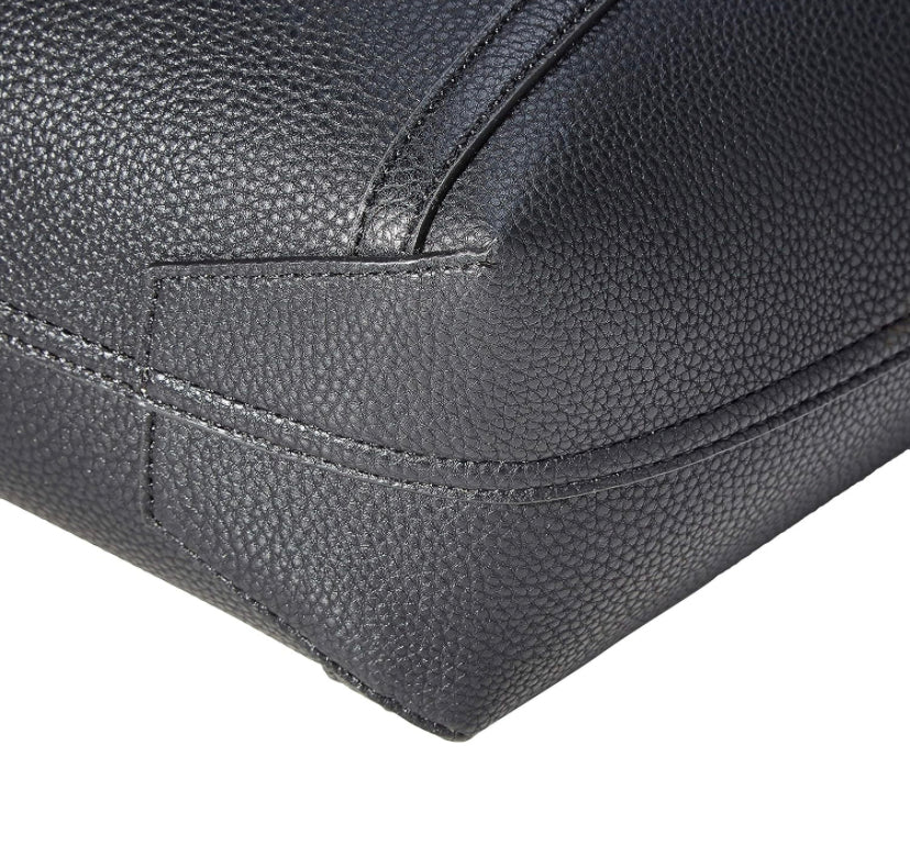 ARMANI EXCHANGE Pebble Reversible, Borsa a Mano Donna, Schwarz, 29x13x44 cm (B x H x T)