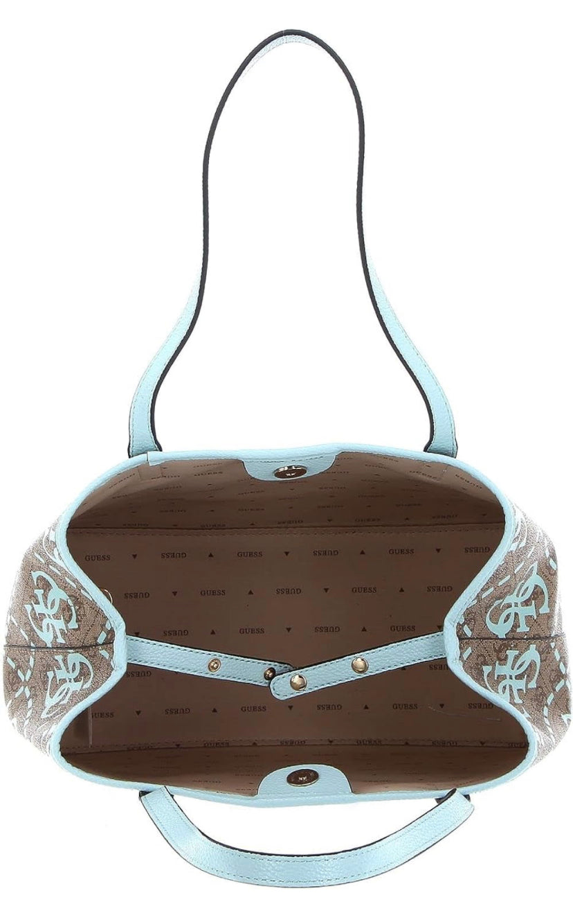 Guess Vikky Large Tote, Borsa Donna, Taglia Unica