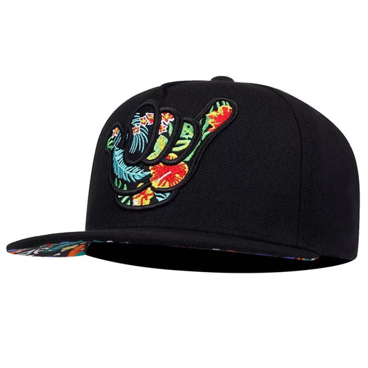 Cappello da baseball, chiusura posteriore regolabile, motivo 3D