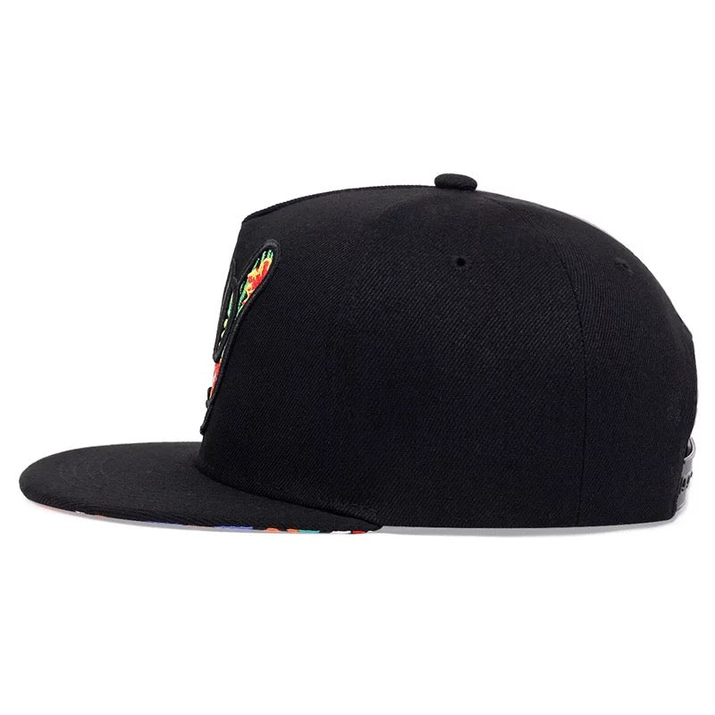 Cappello da baseball, chiusura posteriore regolabile, motivo 3D