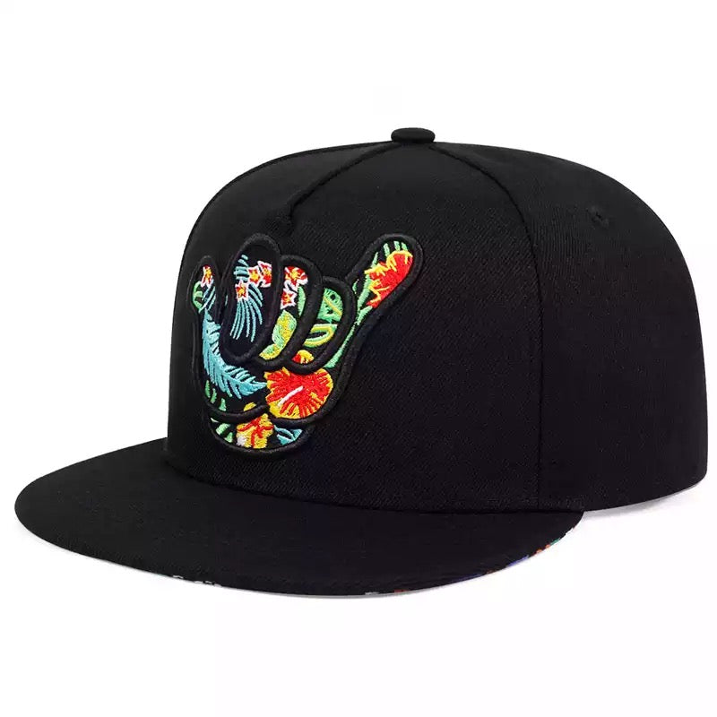 Cappello da baseball, chiusura posteriore regolabile, motivo 3D