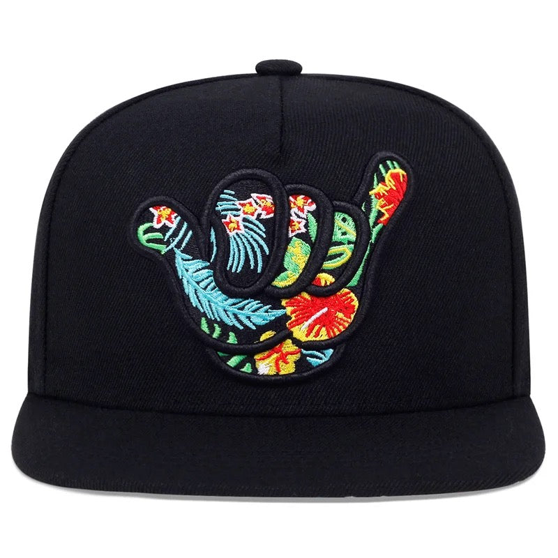 Cappello da baseball, chiusura posteriore regolabile, motivo 3D